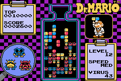 Classic NES Series - Dr. Mario Screenthot 2